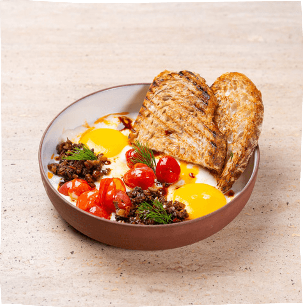 Turkish Cilbir Egg