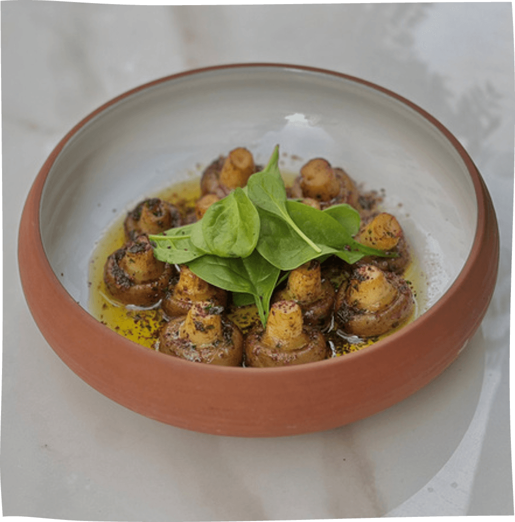 Baked Mushrooms