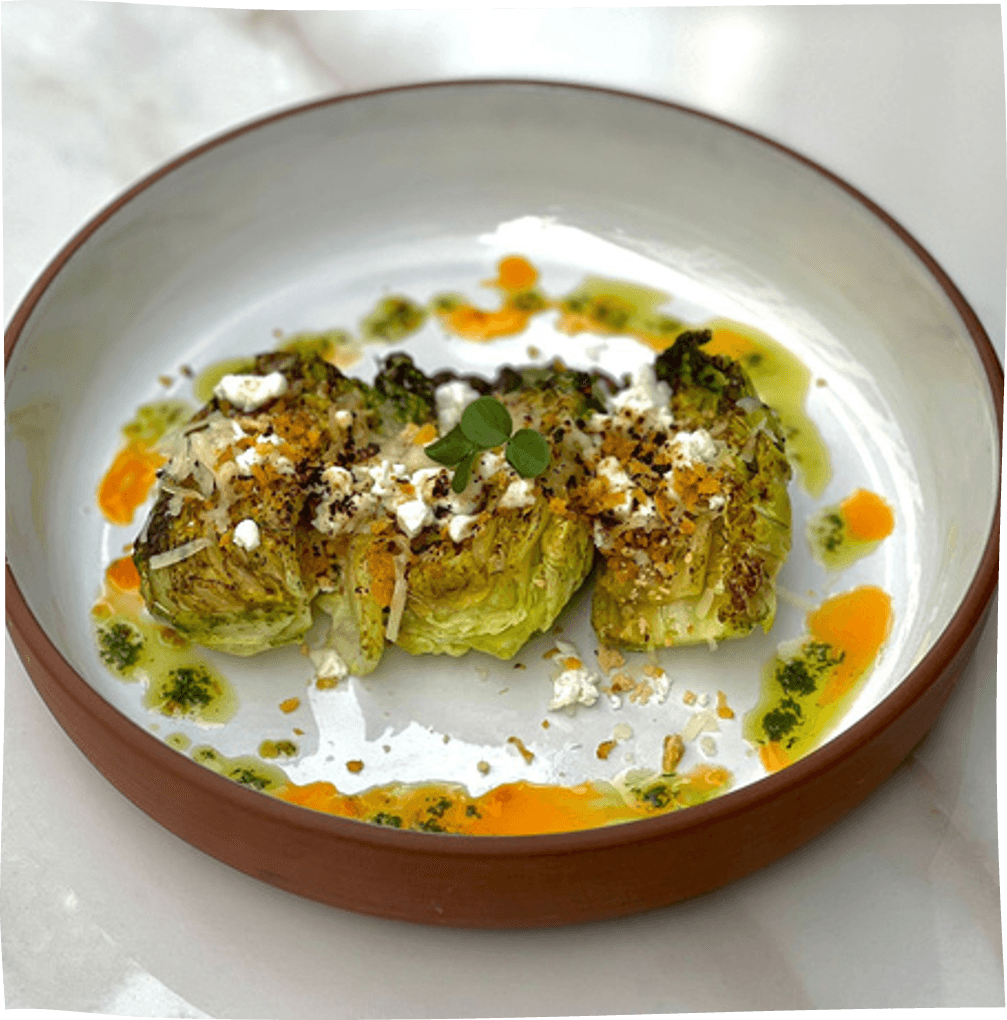 Grilled Romaine Salad