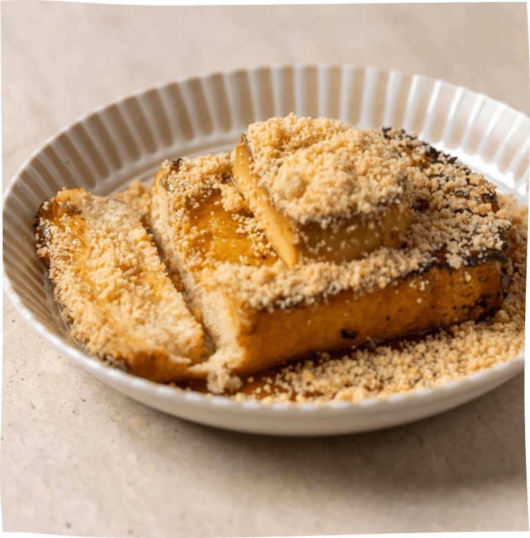 Creame Brulee French Toast